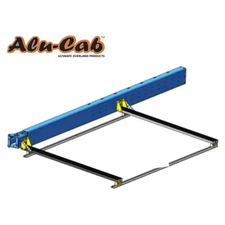 Support de auvent 270° ou 180° pour barres de toit transversale Alu-Cab